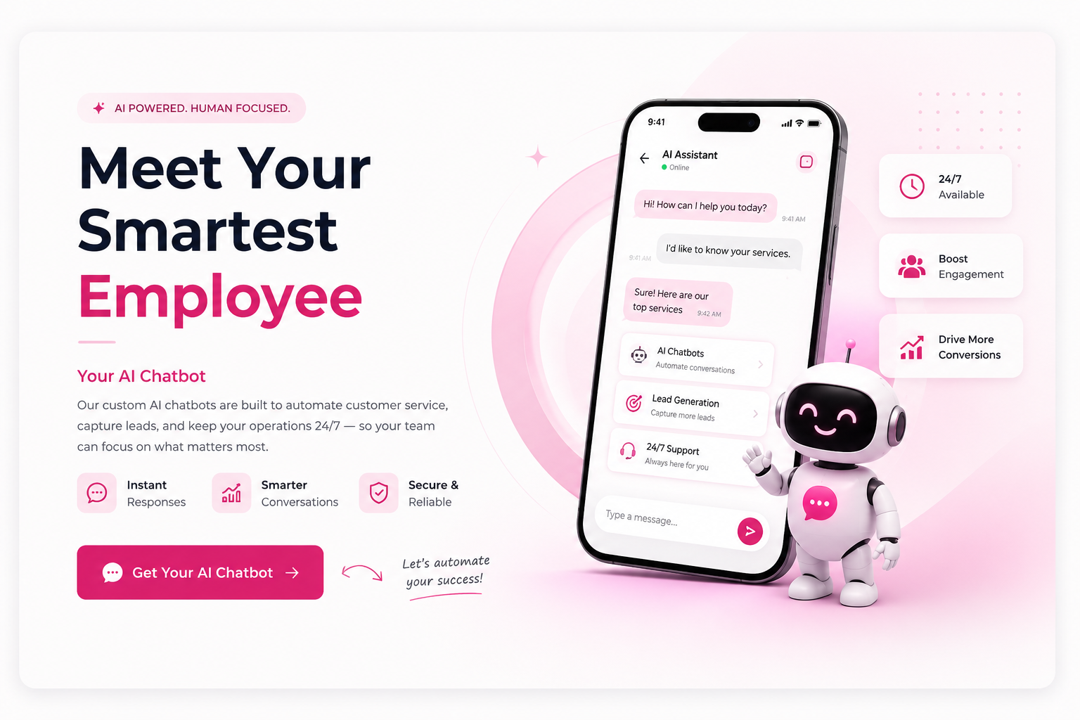Meet Your Smartest Employee - ZBSS AI Chatbot